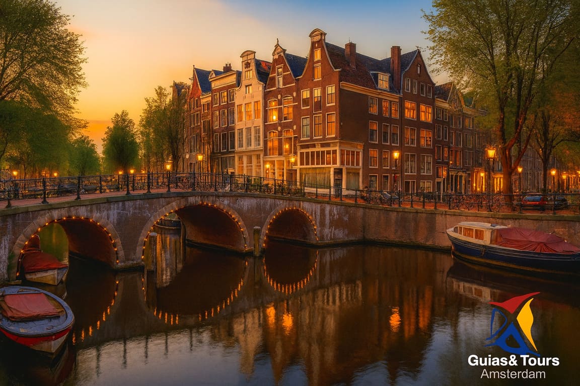 Puentes y canales de Ámsterdam