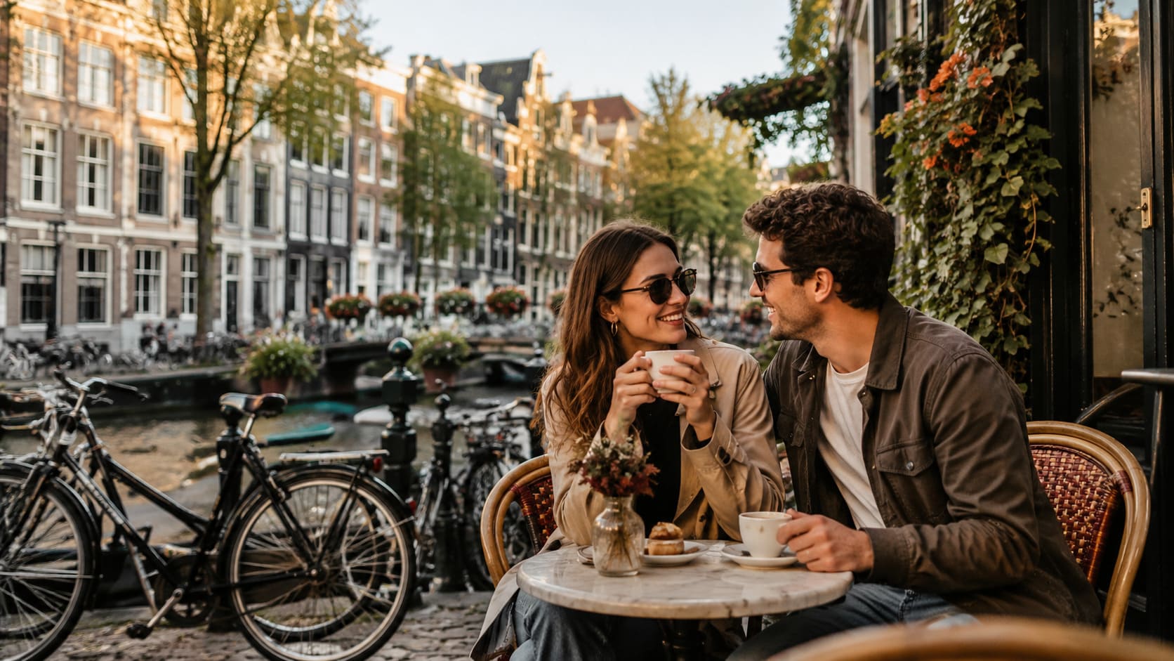 Ámsterdam en pareja: planes románticos útiles