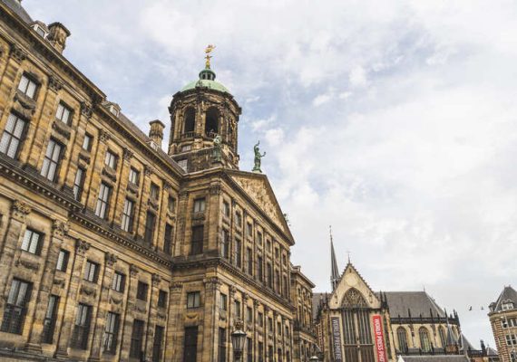 Palacio Real en Plaza Dam | Observa estos edificios de Ámsterdam | Ámsterdam Guías & Tours