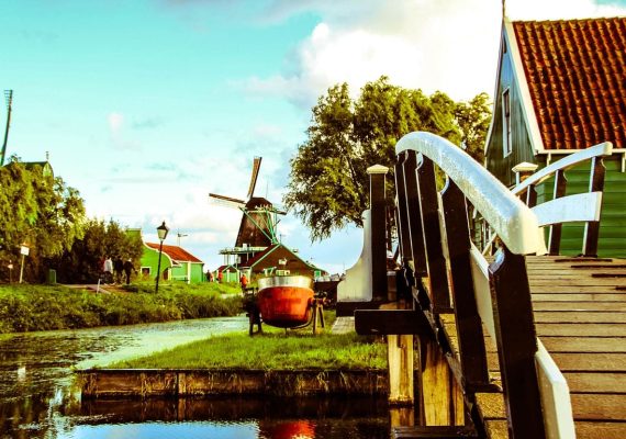 Zaanse Schans unas de las ciudades más tradicionales de Países Bajos