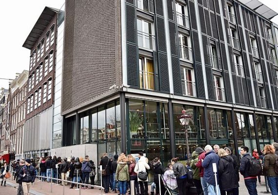 La casa de Ana Frank en Ámsterdam